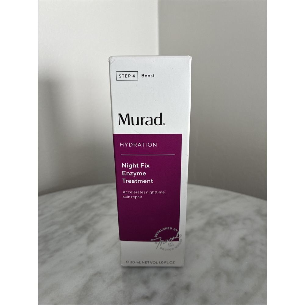 Murad Hydration Night Fix Enzyme Night Treatment Hydrating Face 1 fl oz